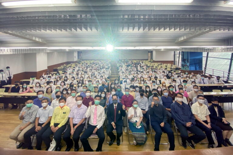 ภาพบรรยากาศพิธีไหว้ครูภาควิชาฯ เมื่อ 11 สิงหาคม 2565