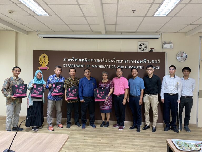 ภาควิชาฯ ร่วมหารือกับคณะผู้แทนจาก Universitas Gadjah Mada ประเทศอินโดนีเซีย พัฒนาความร่วมมือทางวิชาการและวิจัย